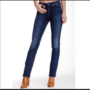 7 Seven for All Mankind High Waist Straight Leg jeans
